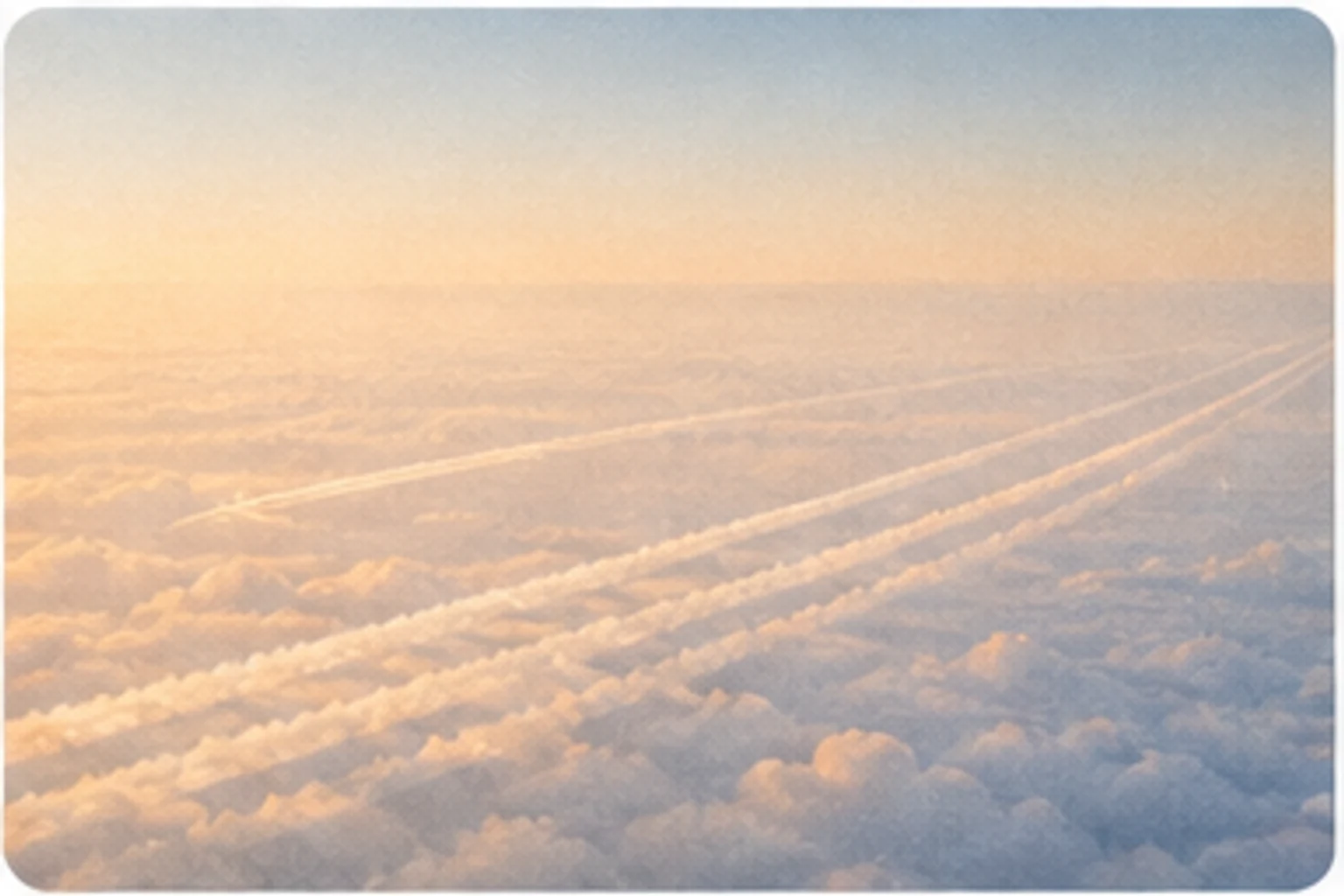 Charter aircraft wing and pale sky representing search discovery across connected questions