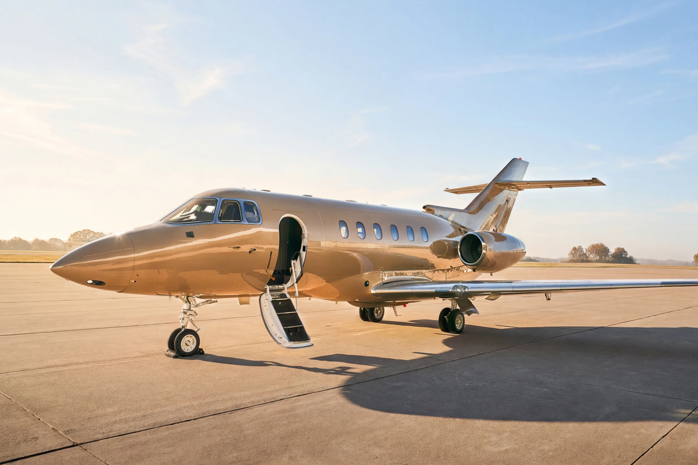 Hawker exterior on the ramp