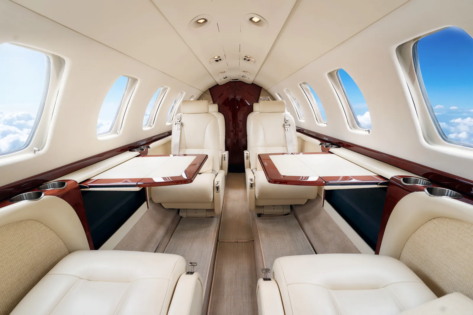 Citation CJ3 cabin interior